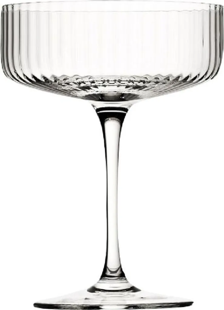 Utopia Hayworth Straight Coupe 290 ml - Lot de 6 Verres à Cocktail Chic