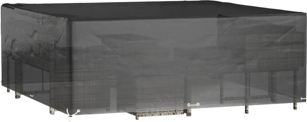 Maison Exclusive Gartenmöbel-Abdeckung 16 Ösen 300x300x75 cm Quadratisch