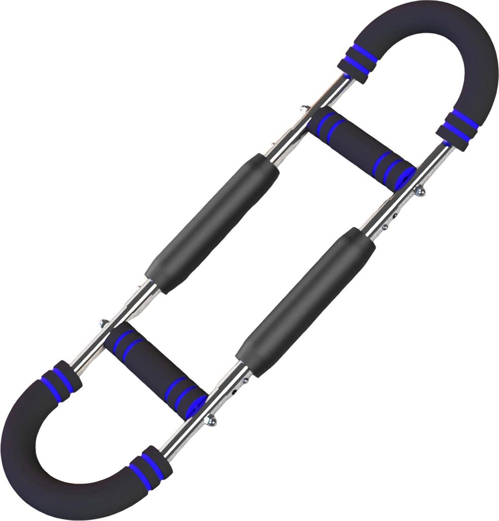 Twister-Armtrainer mit Schaumstoffgriff, 40–50 kg, verstellbare Brust-Trainingsstange, Unterarm-Trizeps-Muskelstärker, Brust-Expander, Heim-Fitn...