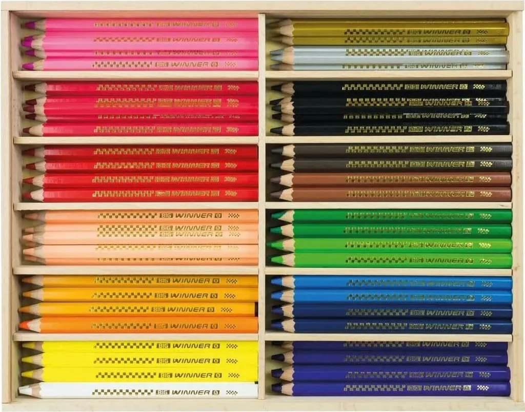 Farbstift Big Winner 96Er Efa 518720 Crayon de Couleur Géant Ergonomique