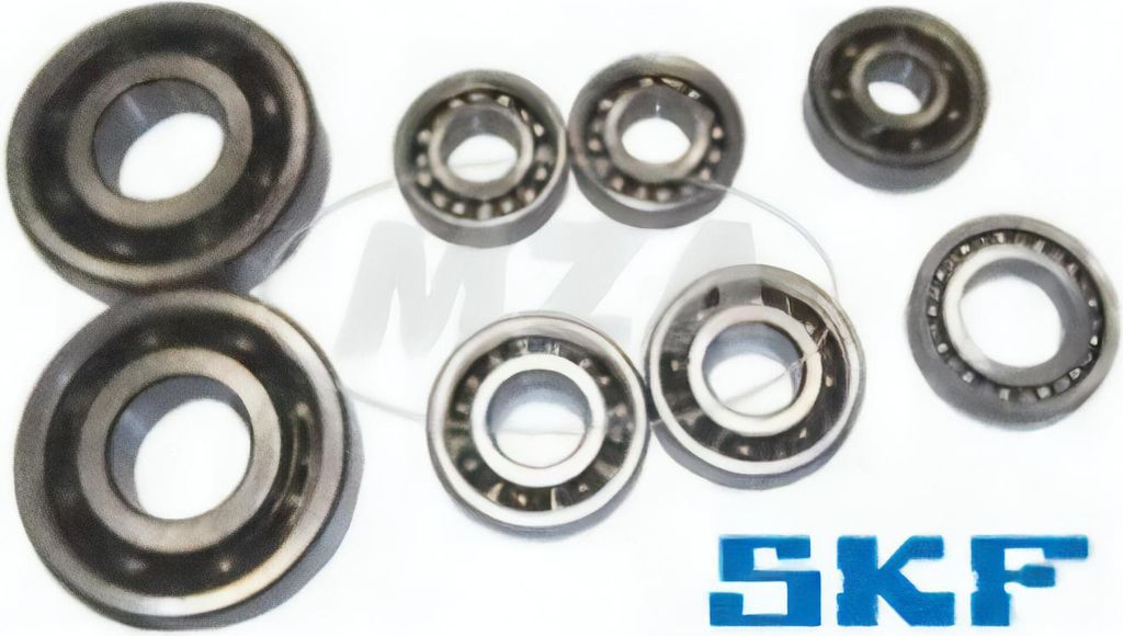 Set: Kugellager Motor MM 250/4, 8-teilig - MZ TS250/1
