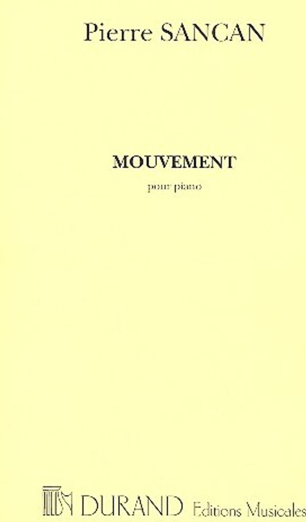 Mouvement pour piano