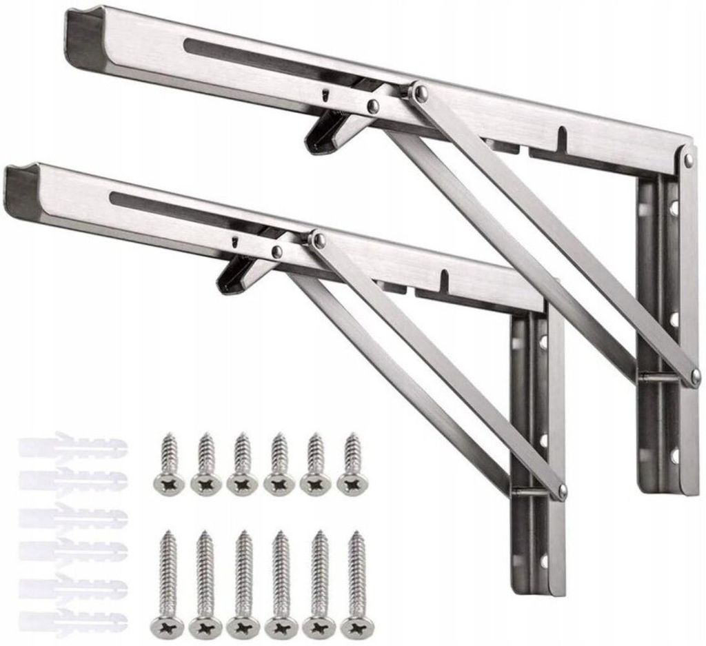 2 Stück 500mm Klappkonsole Schwerlast Maximale 180kg Produktbild 