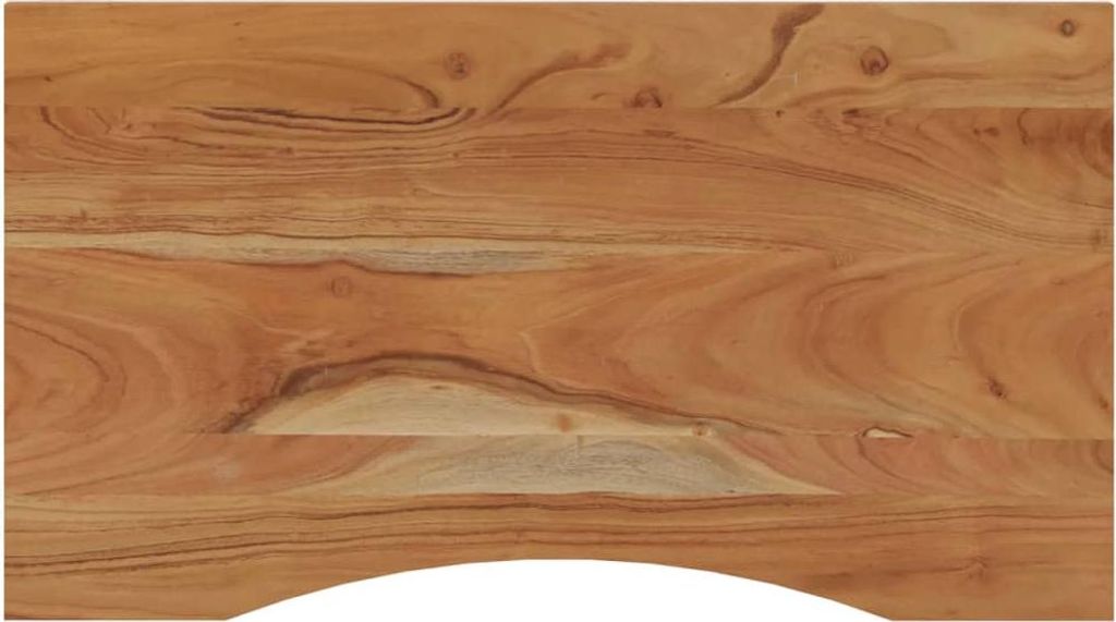 Close-up of a wooden tabletop with distinct grain patterns.
