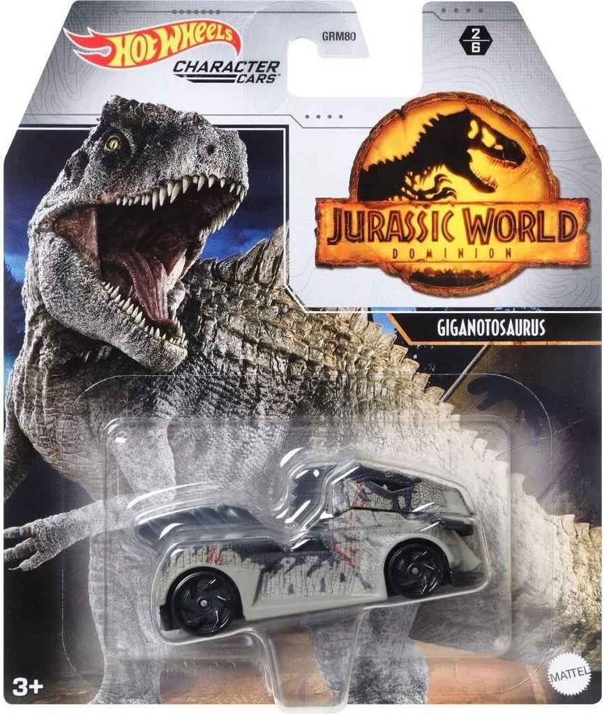 Hot Wheels Jurassic World Giganotosaurus - Die Cast - 7 cm