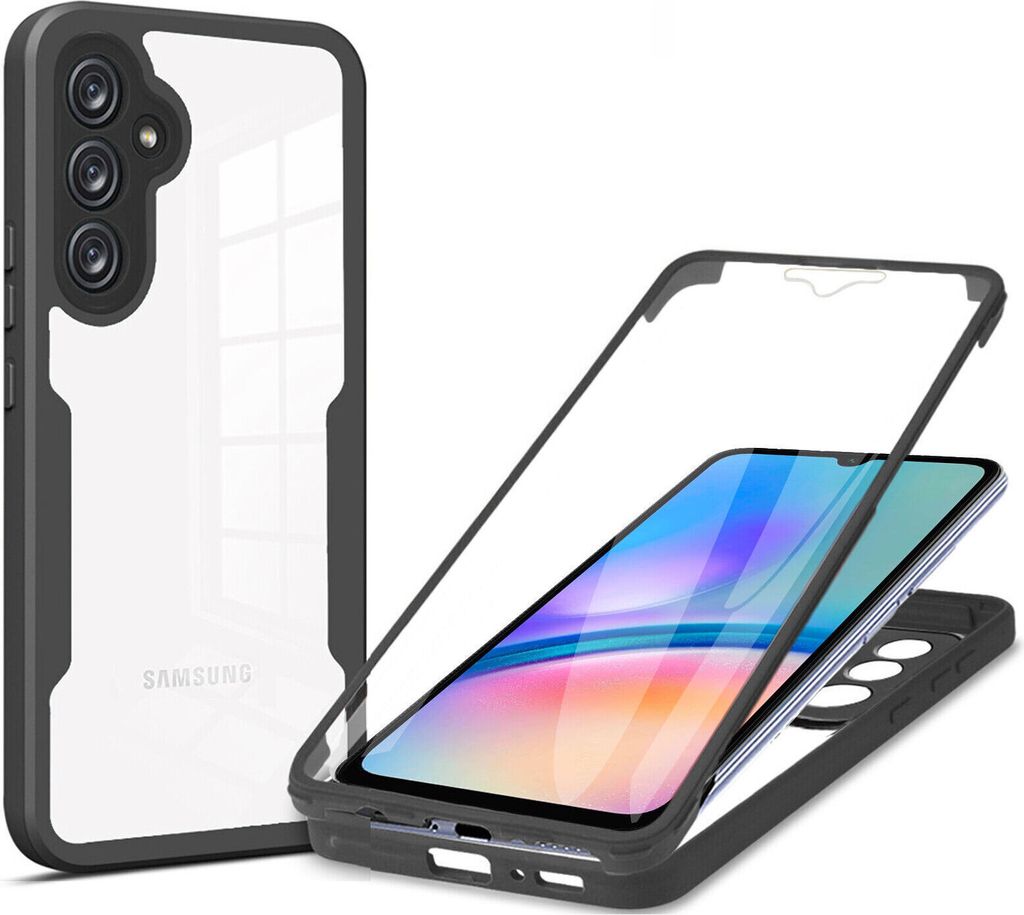360° Grad Hülle für Samsung Galaxy A05s Handyhülle mit Produktbild 