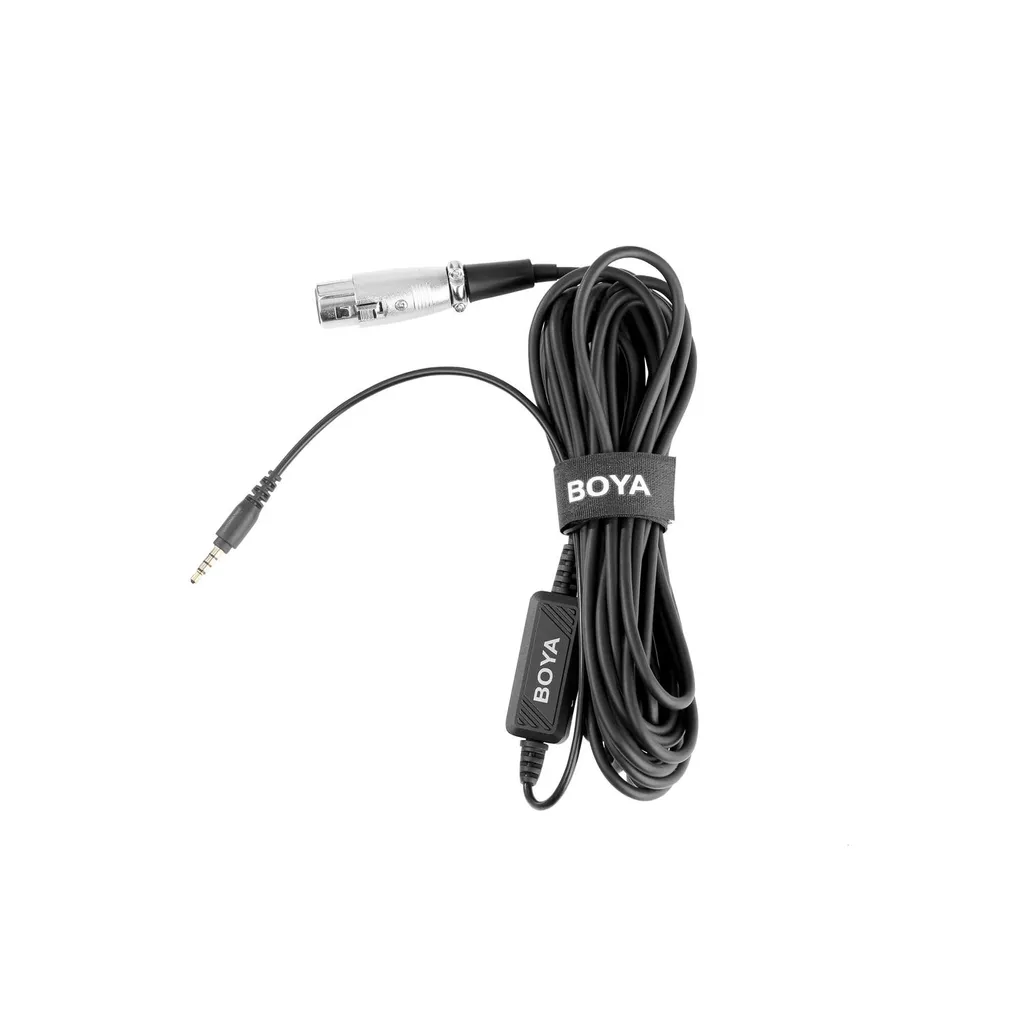 Comment brancher un micro XLR sur iPhone ou Android ? Boya BY-BCA6 3,5mm