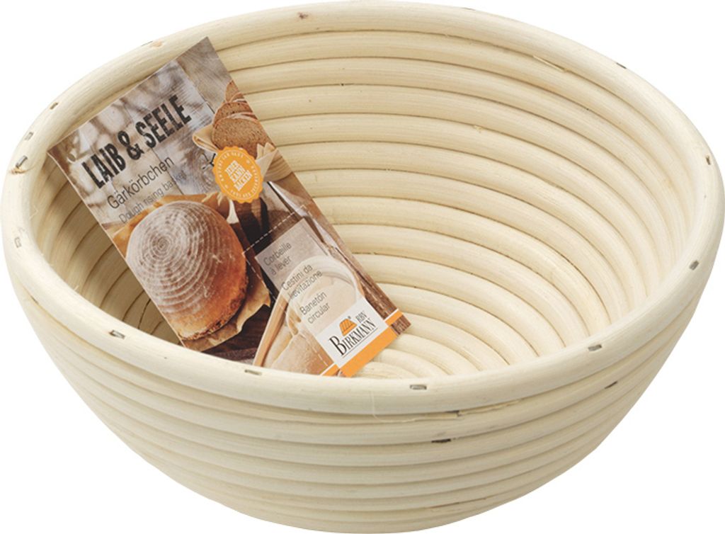 BIRKMANN Gärkörbchen, rund Ø 20 cm, bis 1000 g Teig, Produktbild 