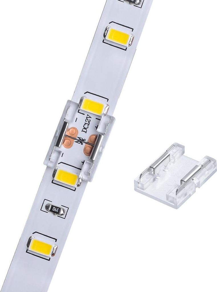 Verbinder für Hippopotamus Mini zum verbinden von LED-Streifen IP20 10 mm