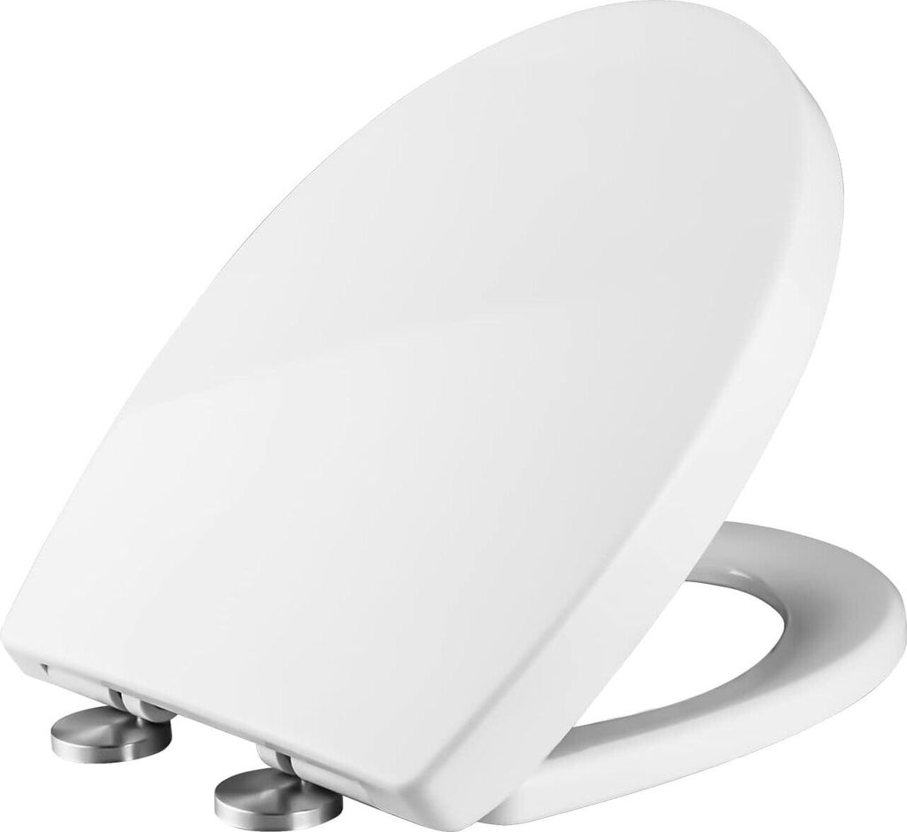 Ibergrif WC Sitz O Form Lunette Fallbremse Sanitär Toilettenschüssel Rutschfest Baathauskomfort