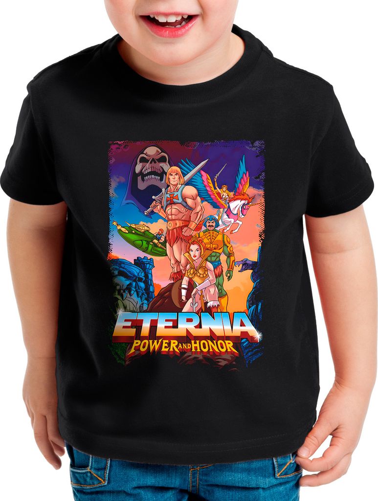 style3 Eternia Legacy Kinder T-Shirt he master universe man anime
