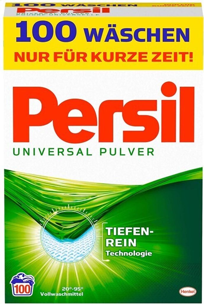 Persil Universal Pulver Waschmittel 100 Waschladungen Produktbild 10