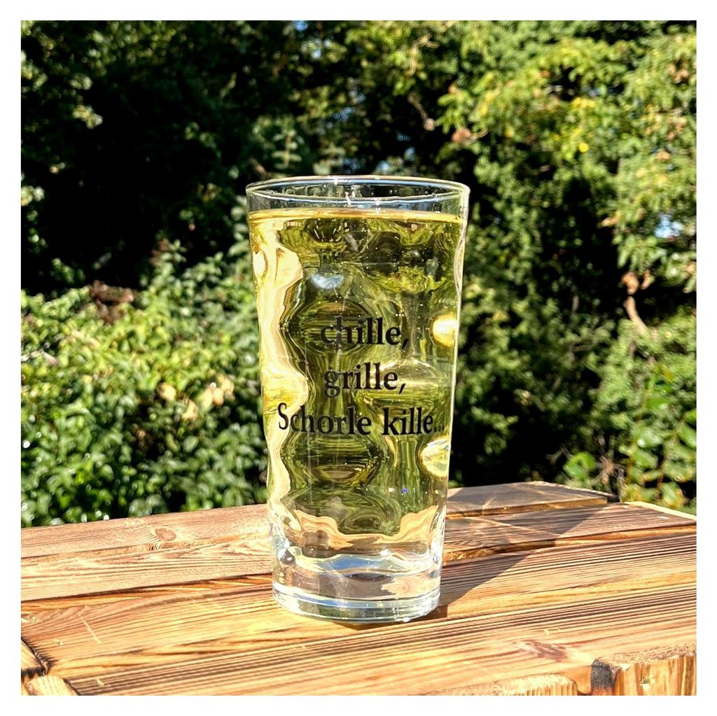 Doppelt Glas 0,5 L - Pfalz Schorleglas