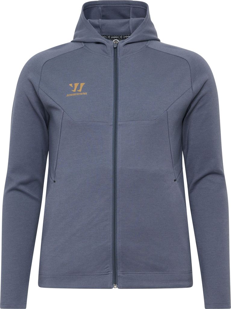 Warrior AURUM TRAVEL ZIP HOODIE, Größe:XL, Farbe:grau
