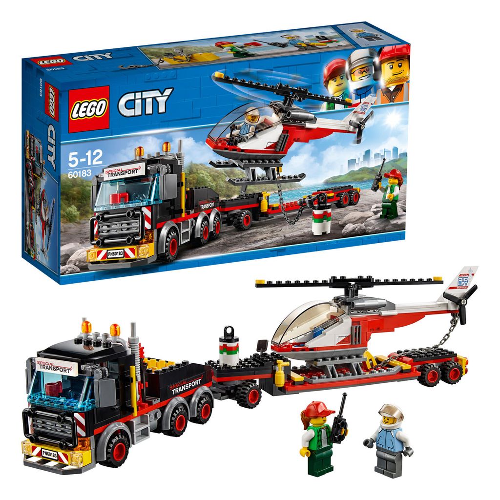 LEGO City Heavy Cargo Transport Truck Toy, Zestaw do Zdjęcie produktu 