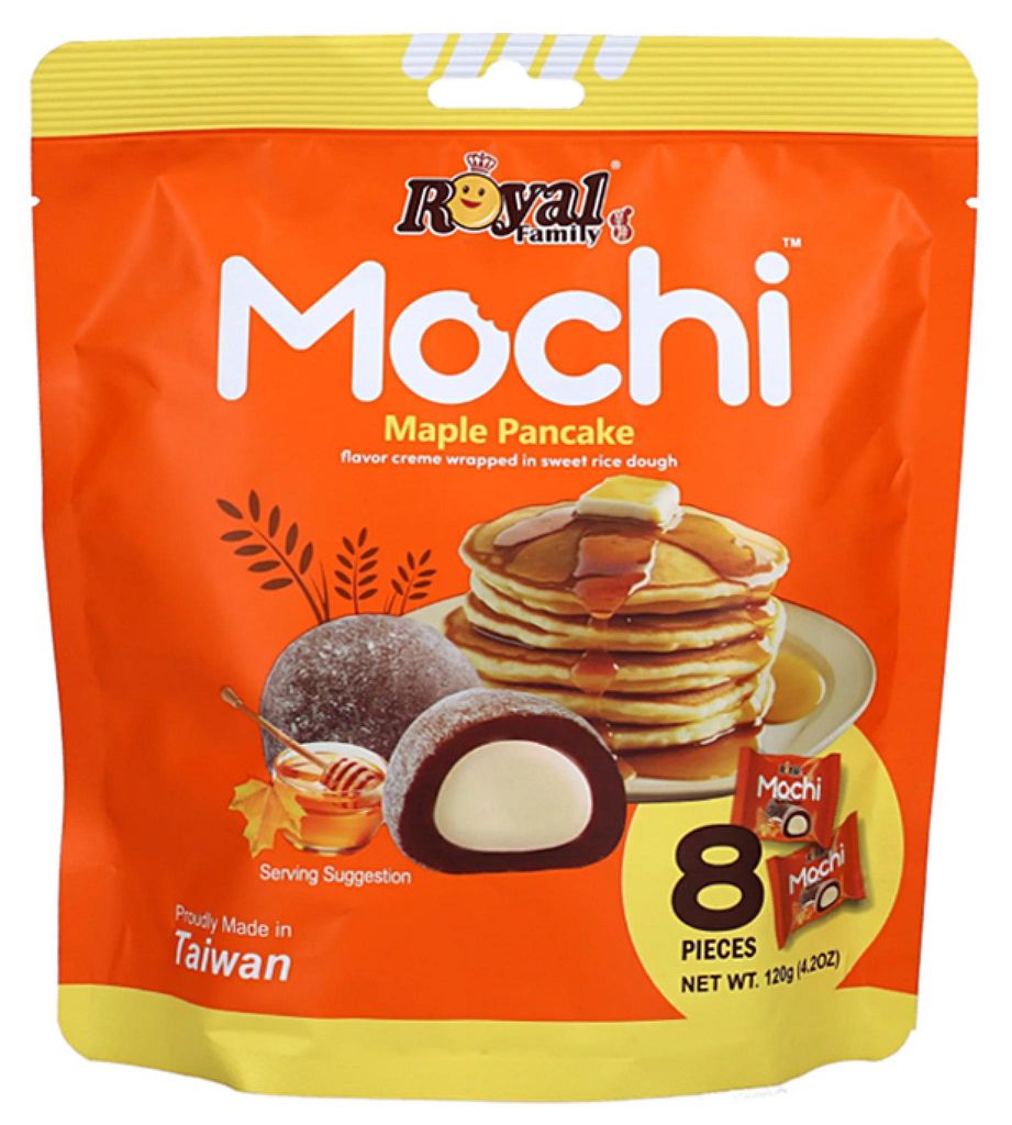 Mochi Maple Pancake, garniture crémeuse, emballage Image du produit 