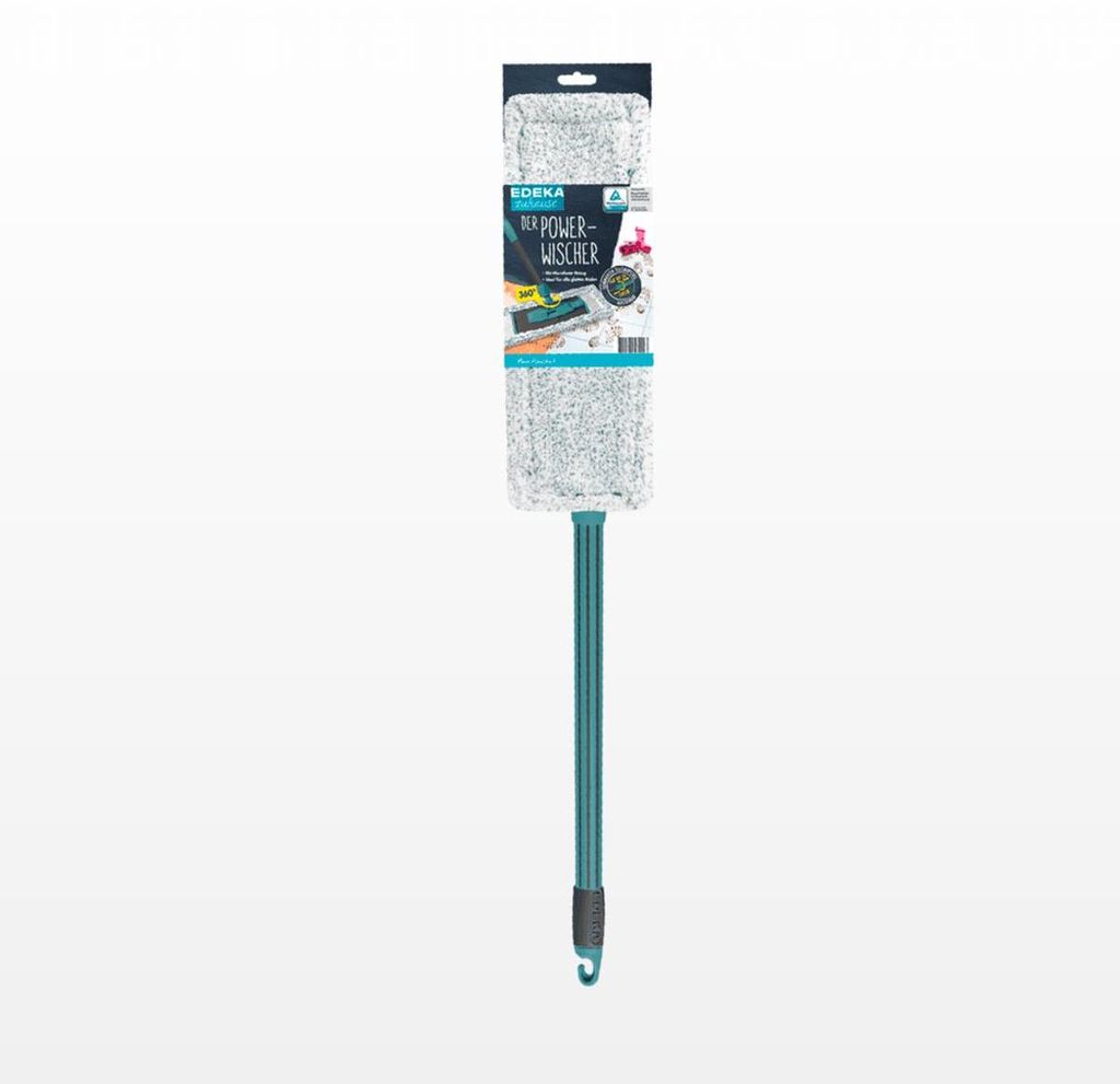 EDEKA zuhause Power-Wischer Bodenwischer Set Mikrofaser Produktbild 