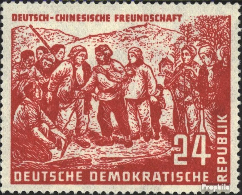 Briefmarken DDR 1951 Mi 287 postfrisch Deutsch-chinesische Produktbild 