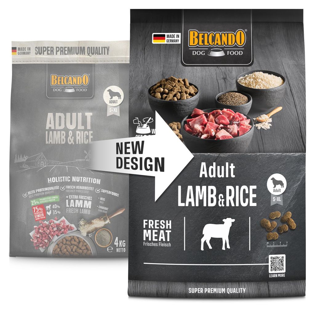 BELCANDO Adultes Agneau & Riz, 4 kg Image du produit 