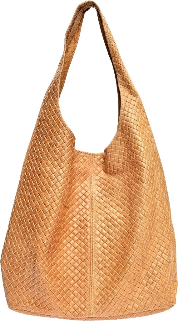 Sac Shopper Luisa Vannini Cognac LV 8151 Idéal pour le Travail AW25