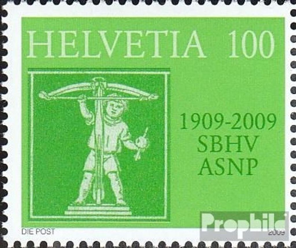 Briefmarken Schweiz 2009 Mi 2117 (kompl.Ausg.) gestempelt 100 Jahre SBHV