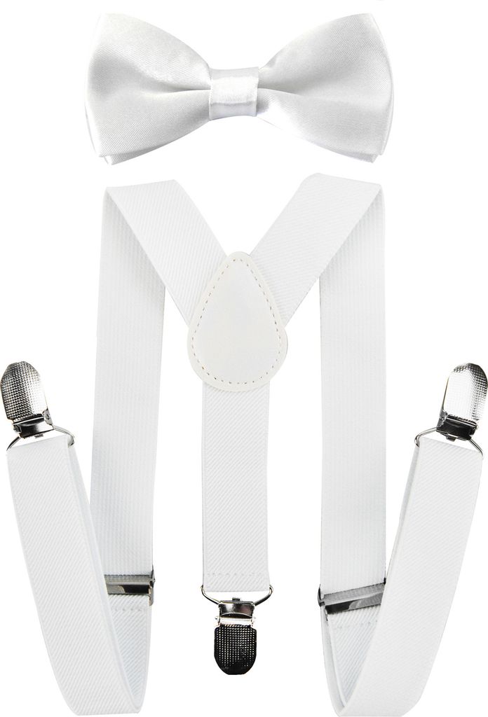 axy bretelle per bambini con papillon set 1-6 anni bretelle Immagine del prodotto 