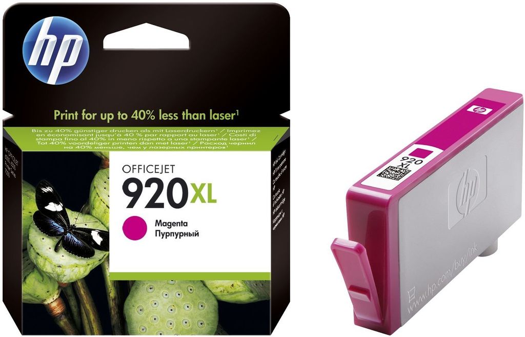 Cartuccia d'inchiostro HP CD 973 AE magenta n. 920 XL Immagine del prodotto 