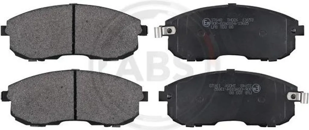 Plaquettes de frein sans sifflement pour Juke et Pulsar 37648