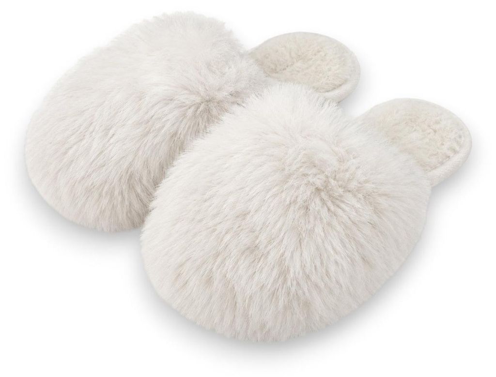 Fluffy Damen Hausschuhe mit Fell » Damenschuhe mit Produktbild 