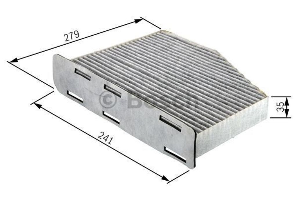 Bosch Filter, Innenraumluft  1 987 432 369 Produktbild 