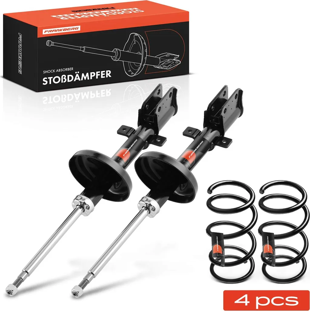 Kit Suspension Avant Renault Kangoo 1.6L : Amortisseurs et Ressorts Gaz