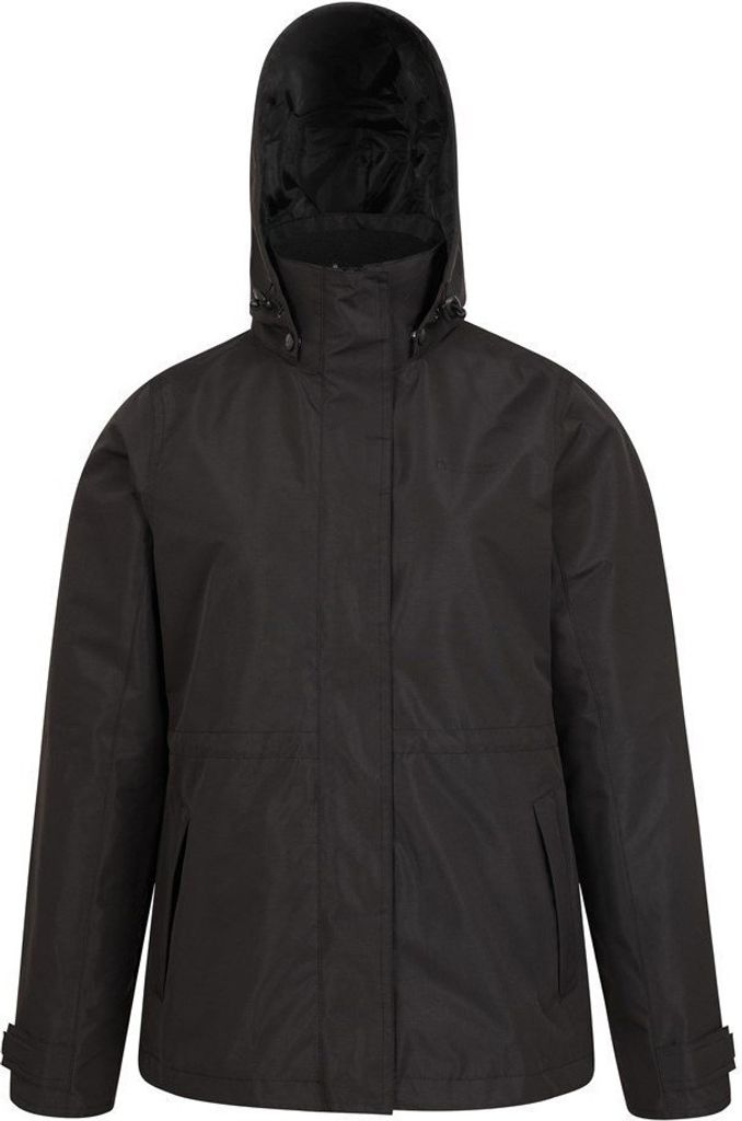 Mountain Warehouse - "Fell" Jacke Wasserbeständig für Damen MW114 (40 DE) (Schwarz)
