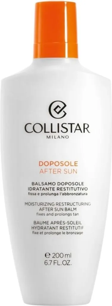 Baume Après-Soleil Hydratant Collistar 200 ml pour Corps et Visage