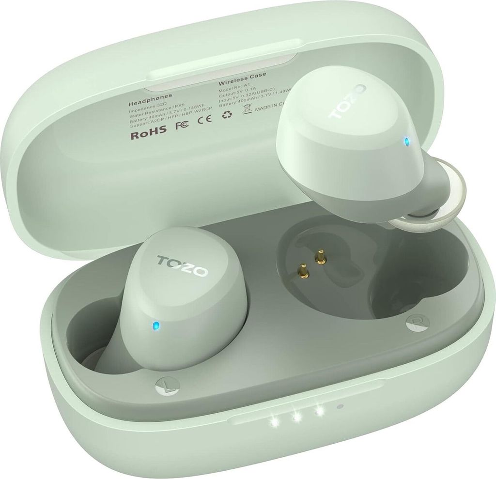 A1 Mini Bluetooth Kopfhörer, Kopfhörer Kabellos Bluetooth 5.3, Leichte Drahtlose
