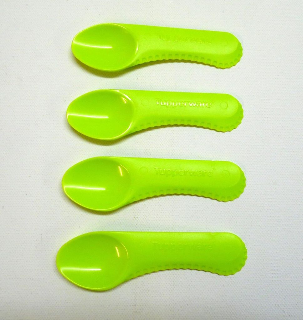 Tupperware Küchenhelfer Löffel Kiwi-Löffel (4) grün Obst Produktbild 