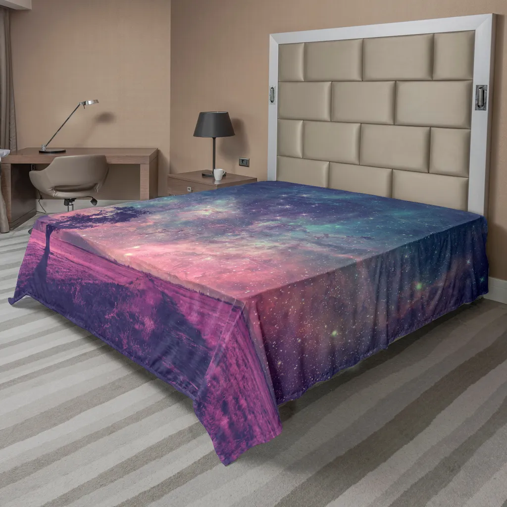 Drap de lit doux Galaxis ABAKUHAUS : Finie la literie terne et rêche