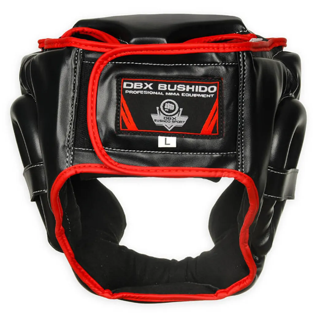 Casque de Boxe Antichoc DBX BUSHIDO ARH-2190R en Taille L Rouge