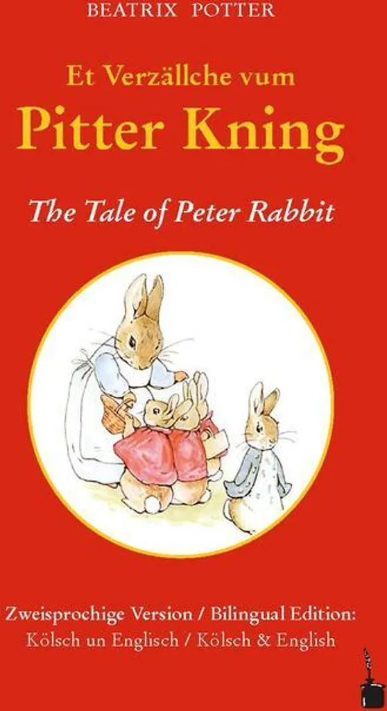 The Tale of Peter Rabbit : Album Illustré avec Dialecte Verzällche Rare