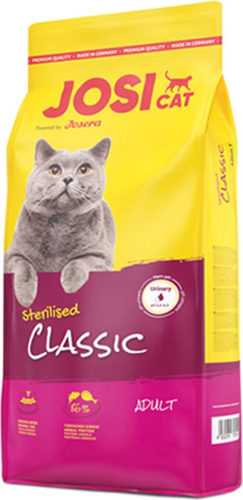 Josera JosiCat Sterilised Classic, Adult, jede Rasse, Mais, Produktbild 