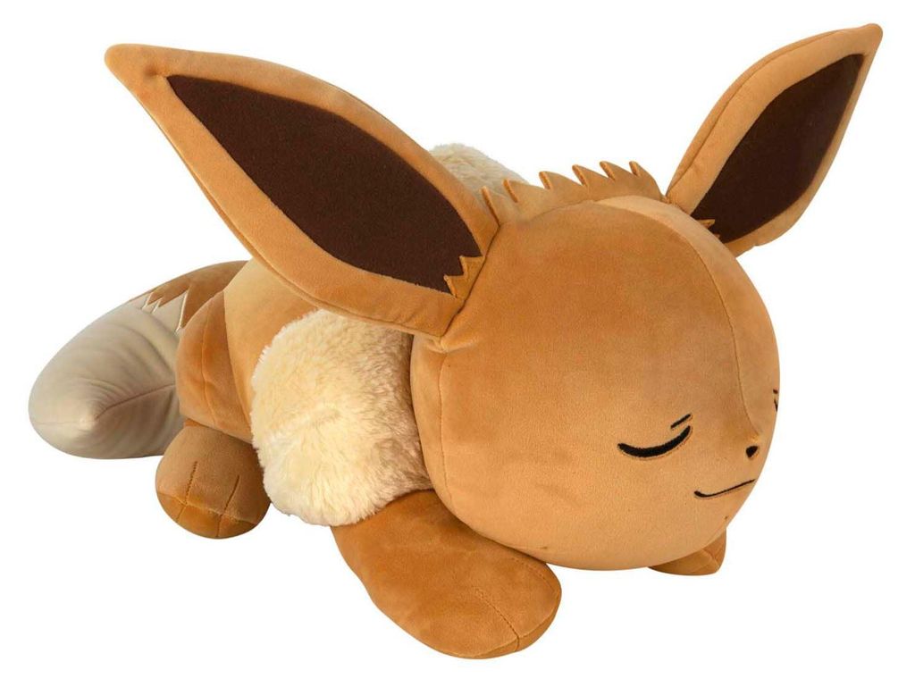 Peluche Pokémon Sleeping Cuddle Eevee, 45cm Image du produit 