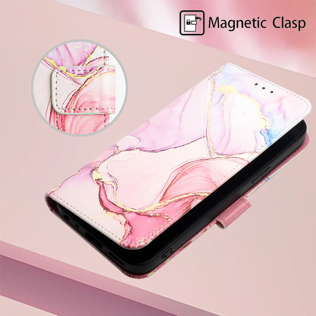 Custodia Protettiva Redmi 9 / Poco M2 - Pelle Sintetica Marmo - 5