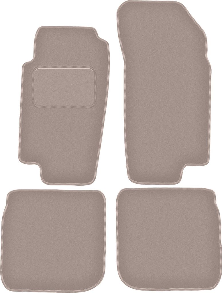 Velours-Autoteppiche für: Ford Scorpio Mk2 Kombi, Limousine (1994-1998) Beige