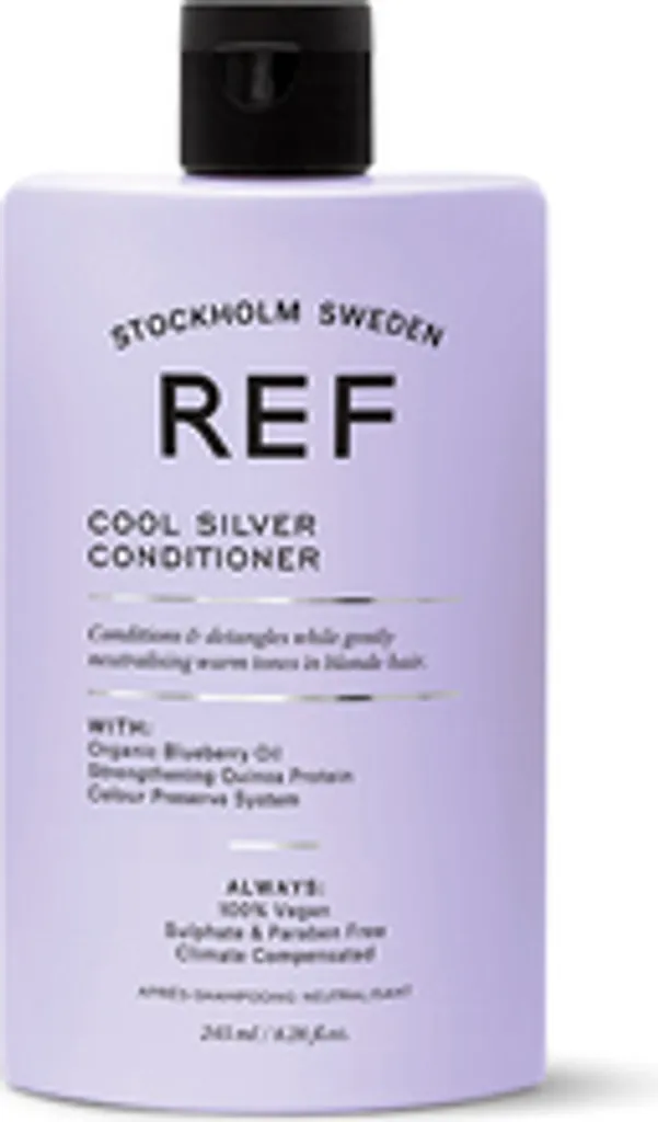 REF Cool Silver Conditioner Soin Démêlant Anti-Reflets Jaunes 1000ml