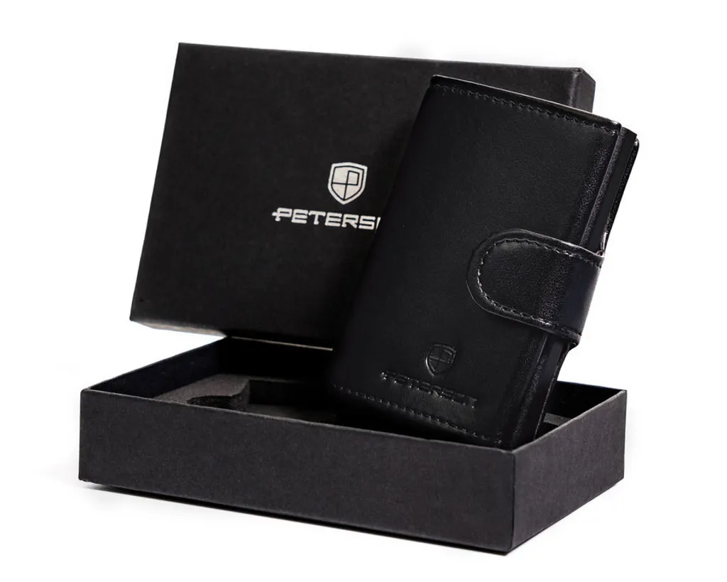 Peterson Elegante Portafoglio Slim RFID - L'Accessorio Uomo Definitivo