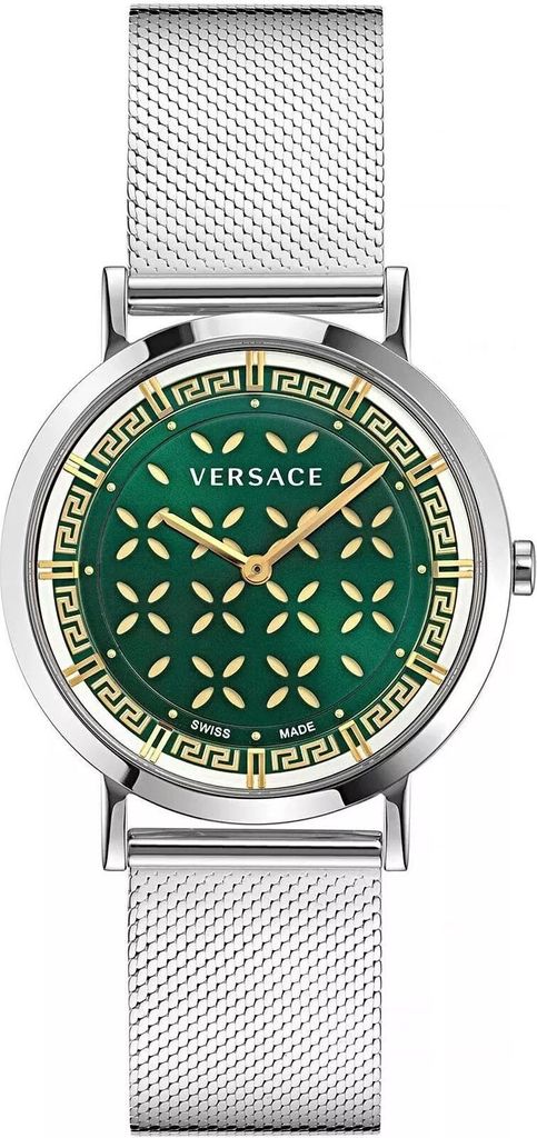 Versace Damen Armbanduhr New Generation Silber VE3M01123