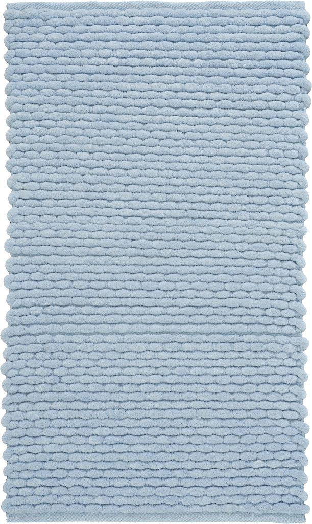 Kleine Wolke Badteppich WILLOW Wasserblau 60 x 100 cm