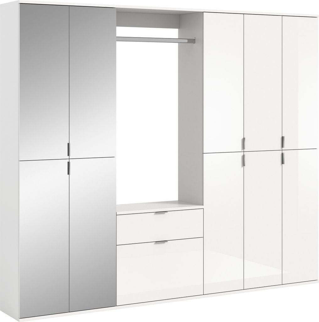 Garderobe Flureinrichtung Dielen-Set Garderobenschrank Flurmöbel "Paterson VIII"