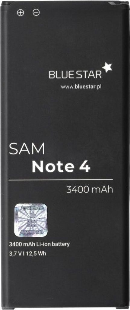 Bluestar Akku Ersatz kompatibel mit Samsung N9100 Galaxy Note 4 3500 mAh Austausch Batterie Accu EB-BN910BBE
