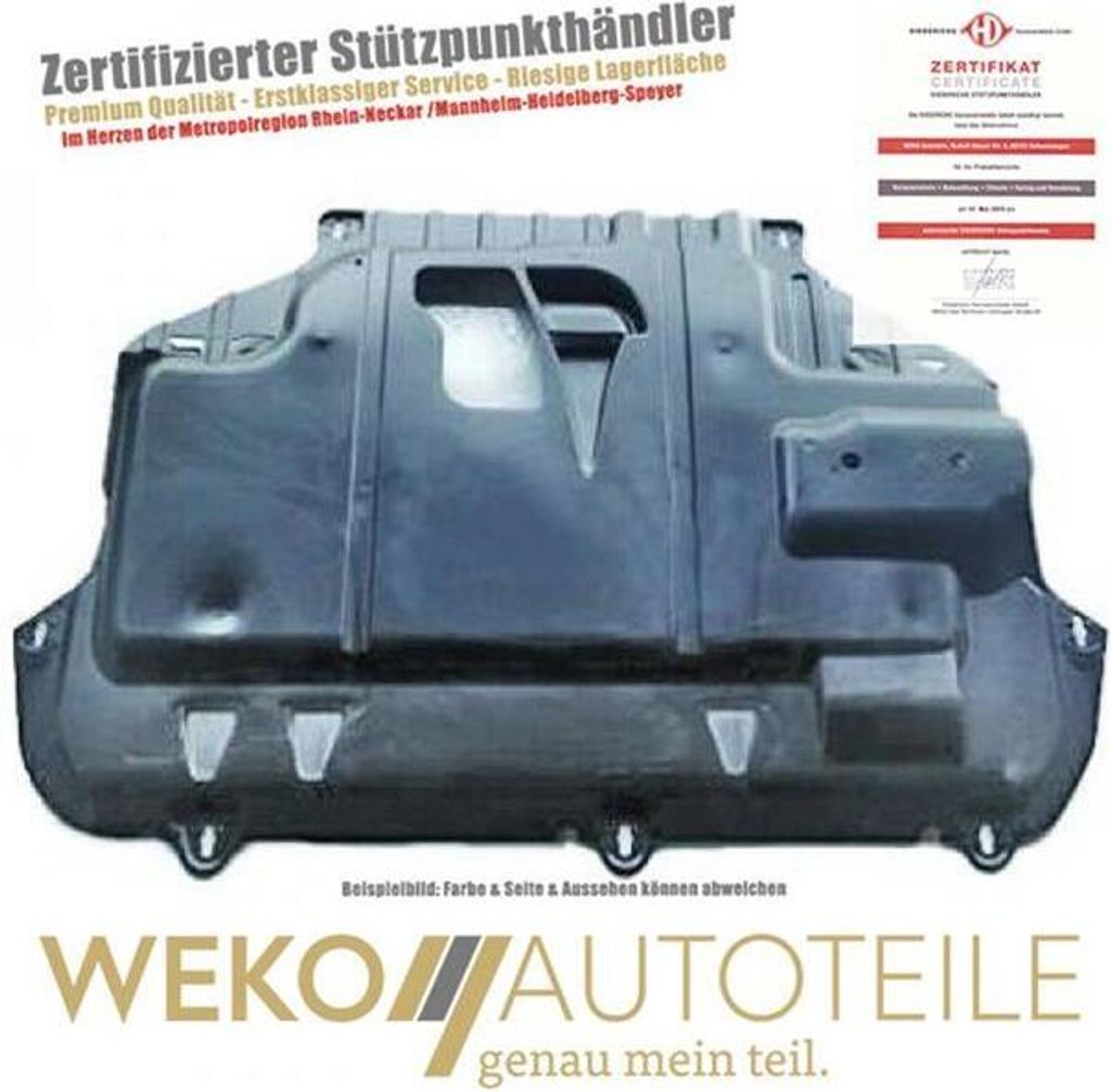 Motorabdeckung unten DIEDERICHS 1416011 für FORD