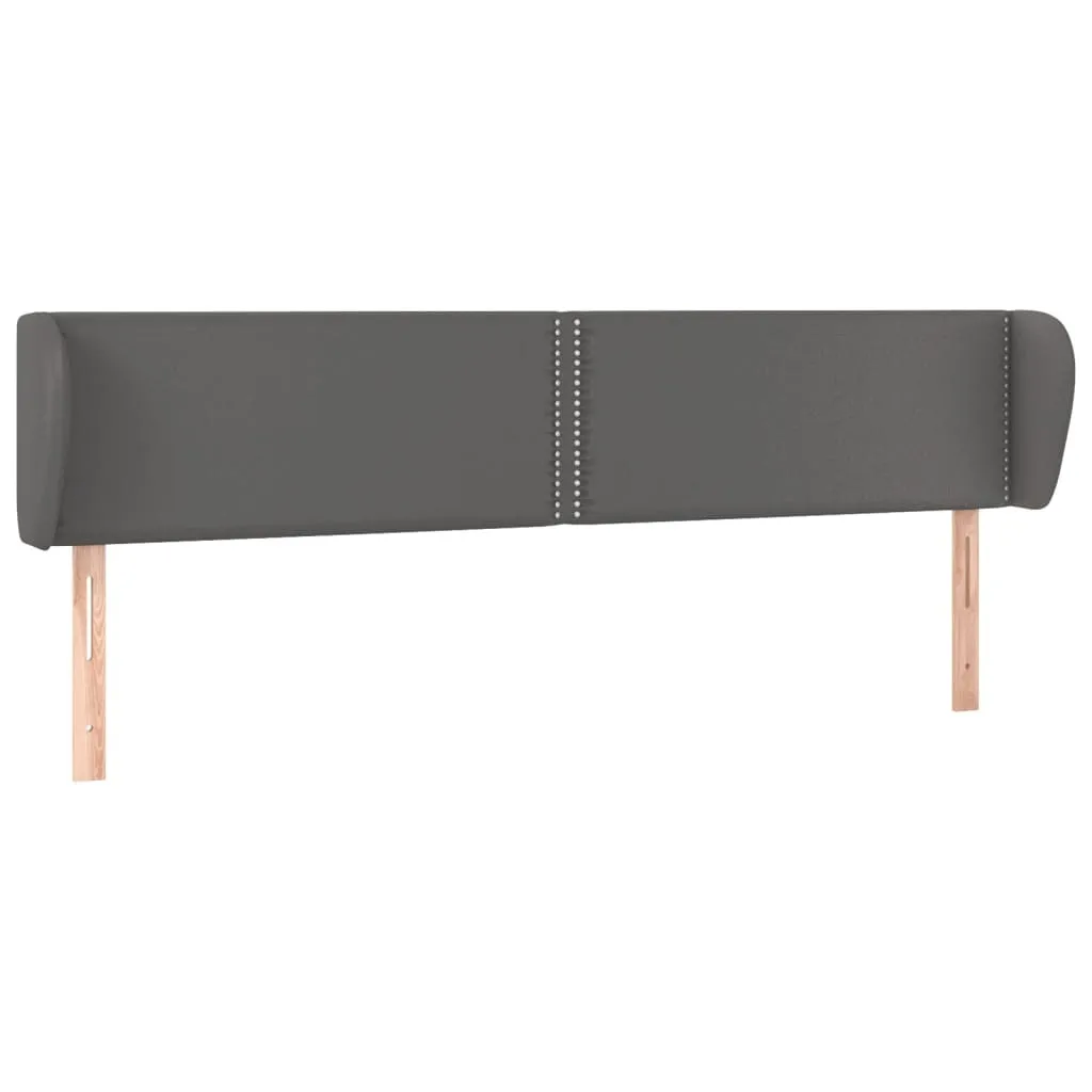 Testiera ad Orecchio Grigio vidaXL 203cm - Ecopelle Premium Design